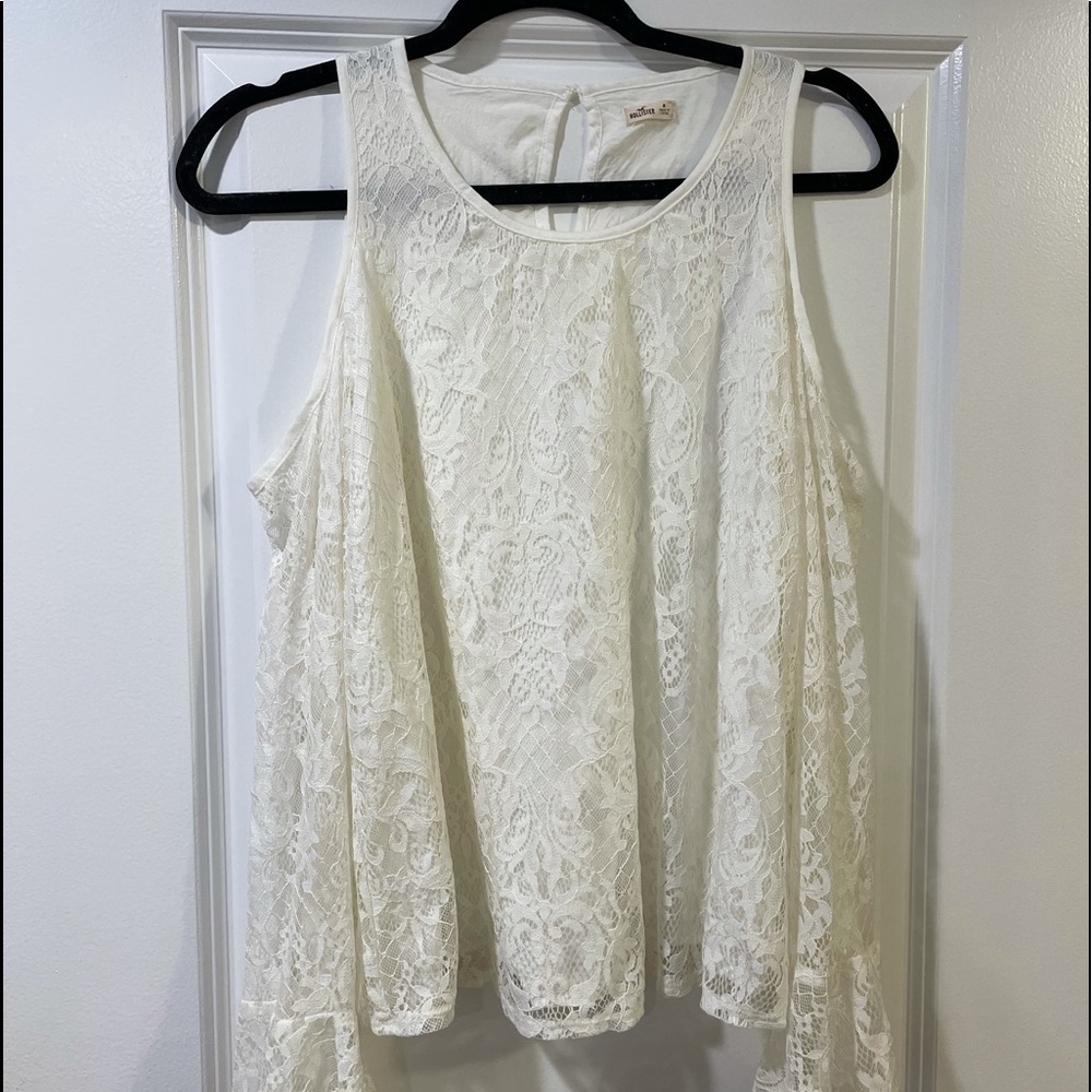 Hollister lace blouse